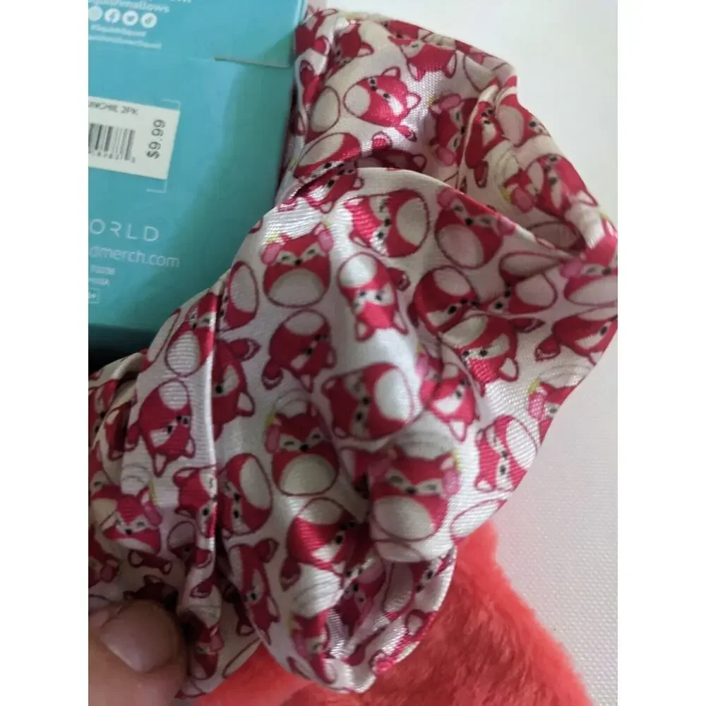 Kelly Toys Squishmallows Fifi The Fox Hair Scrunchies 2pk Very Hard To Find New